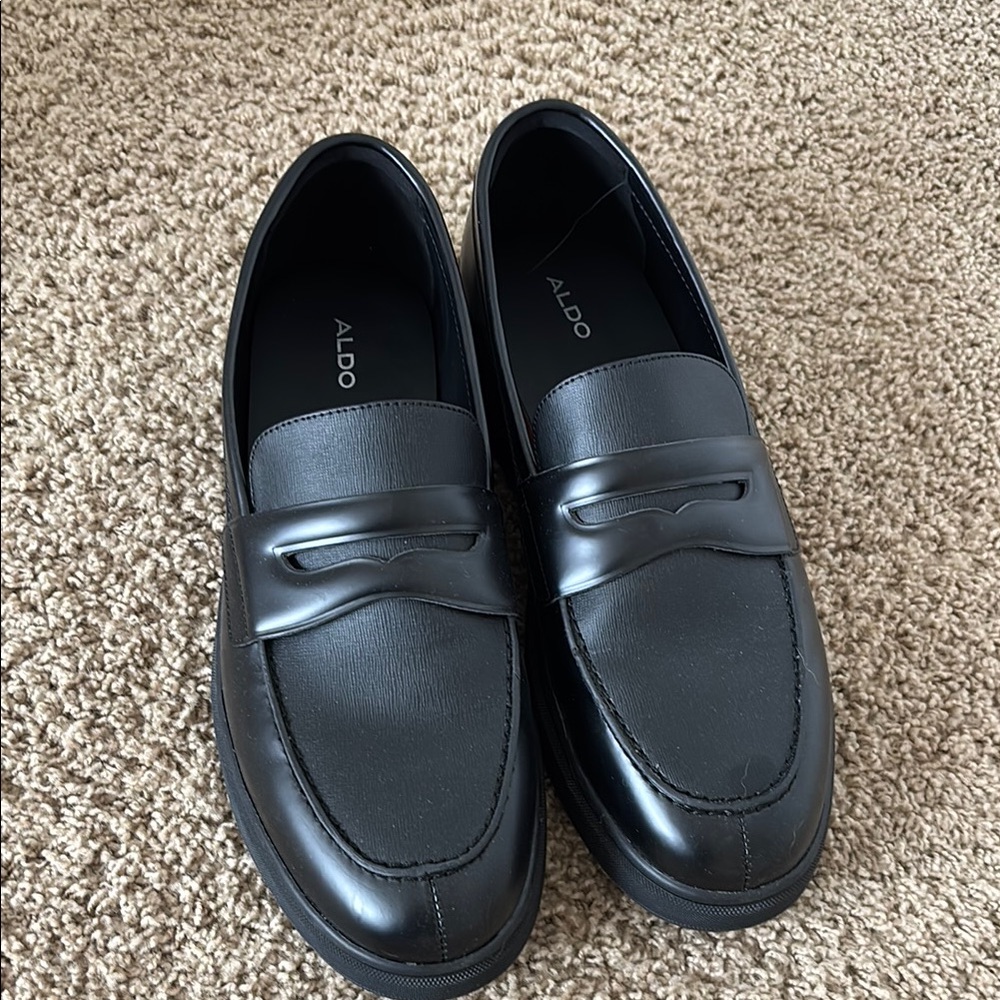 ALDO Men's Black Loafers